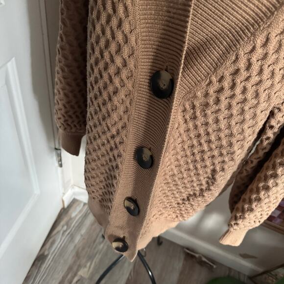 Spell Highland Knit Cardigan Tan S/M - Picture 9 of 10